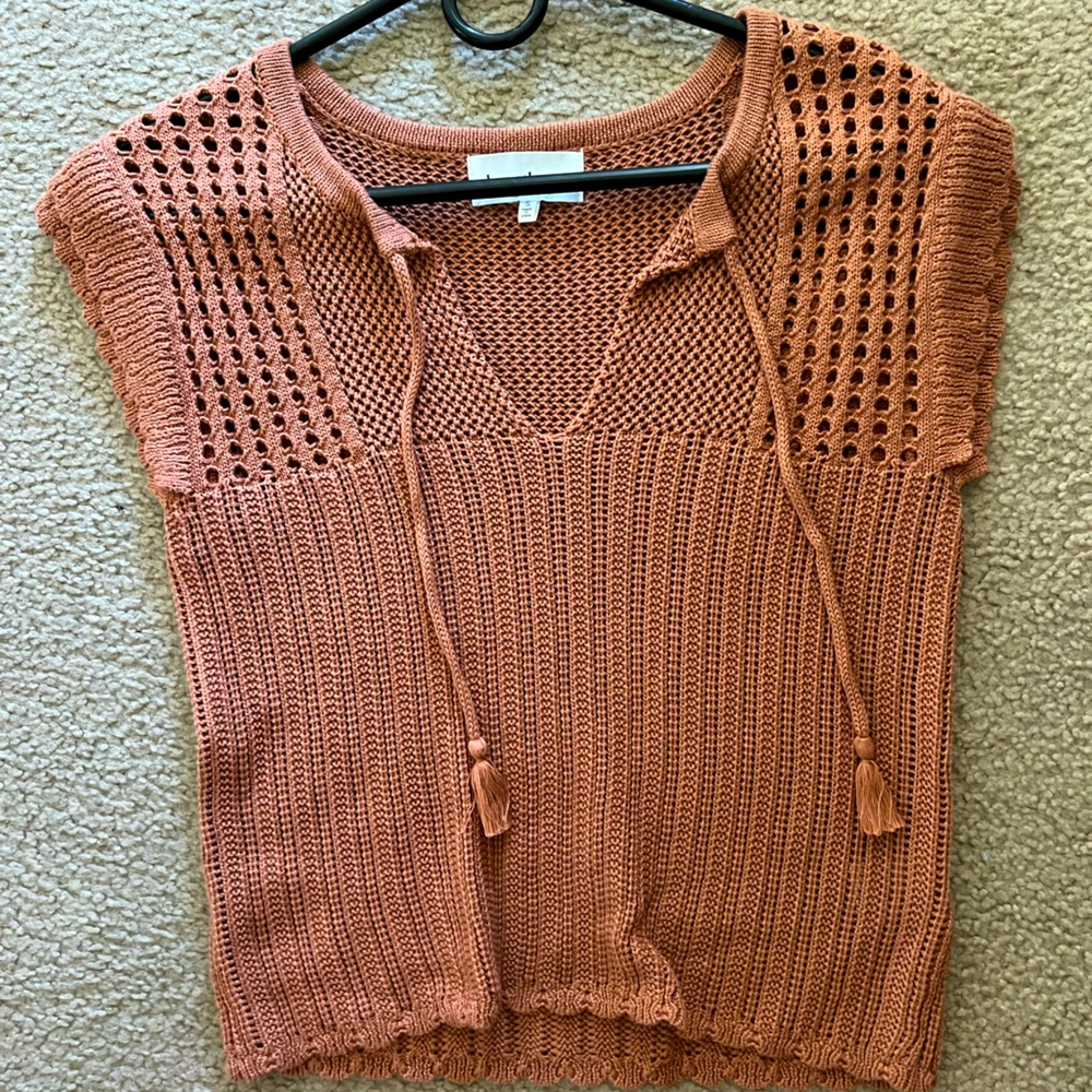 Rose Heartloom Sweater Tank
